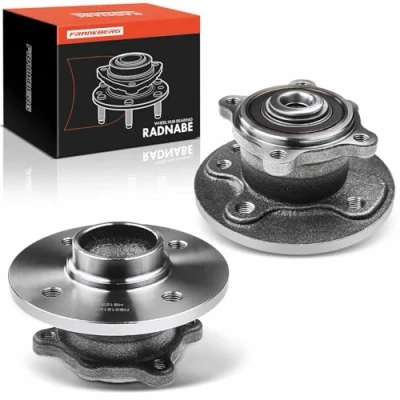 Immagine di Frankberg 2 x mozzo ruota set cuscinetto asse posteriore compatibile con M.i.n.i R50 R53 Cooper One tutti i motori 2001 2006 Replace# 33416756830