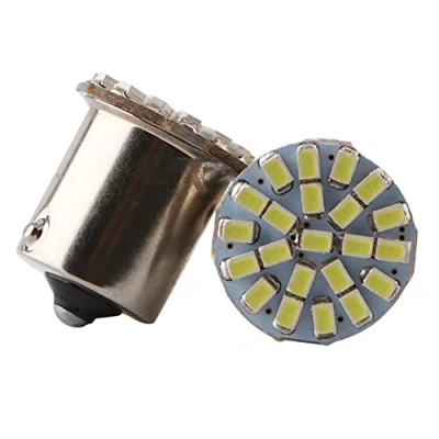 Immagine di Qasim 10x LED 1156 BA15S P21W P15W Lampadine 24V per Camper RV Barche Luci Targa Indicatore di Direzione Luce de Retromarcia la Lettura Cupola 2406 22SMD 176LM 1141 Bianco