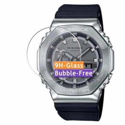 Immagine di Vaxson 3 Pack Vetro Temperato Pellicola Protettiva, compatibile con Casio G SHOCK GM 2100, 9H Screen Protector Film