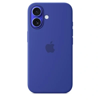 Immagine di Apple Silicone Back Cover Blu MagSafe iPhone 16