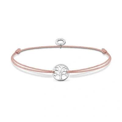 Immagine di Thomas Sabo Little Secret LS125 401 19 L20V Bracciale da donna in Argento sterling 925, 20 cm, Nylon, Nessuna pietra preziosa