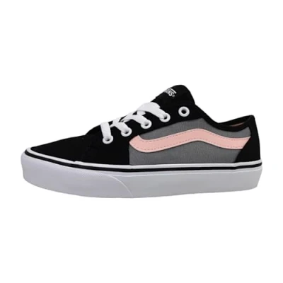 Immagine di Vans Filmore Decon, Scarpe da Ginnastica Donna, Pop Grey And Black Pink, 41 EU