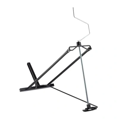 Immagine di Relaxdays Sollevatore per Tagliaerba, 400 kg, Cric Tosatore, Angolazione Regolabile Gradualmente, Acciaio, Nero