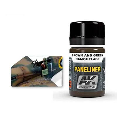 Immagine di Ak interactive paneliner for brown and green camouflage