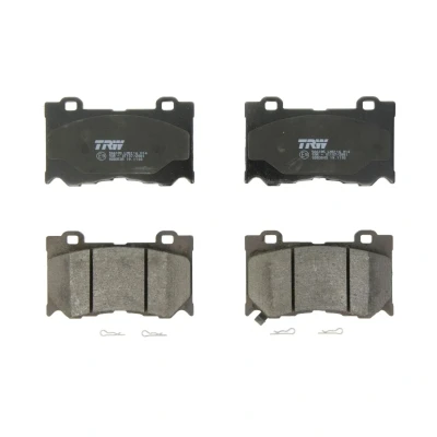 Immagine di TRW COTEC GDB3505 Kit pastiglie freno con segnalatore acustico usura accessori INFINITI: QX70 SUV, Q50 Sedan, FX NISSAN: 370Z Coupe
