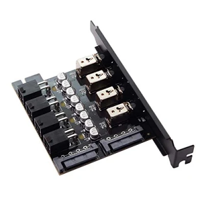 Immagine di cablecc 4 Sistema di controllo del disco rigido gestione intelligente HDD SSD Interruttore alimentazione con staffa PCI
