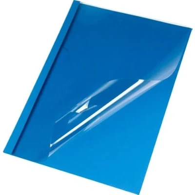 Immagine di Pavo Copertine per rilegatura a caldo, formato A4, larghezza dorso 1,5 mm 1 10 fogli, 25 pz, colore: Blu