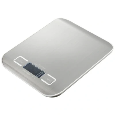 Immagine di Sygonix Bilancia da cucina digitale Portata max.=5 kg Argento/acciaio inox