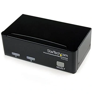 Immagine di StarTech.com Kit switch KVM USB professionale a 2 porte con cavi