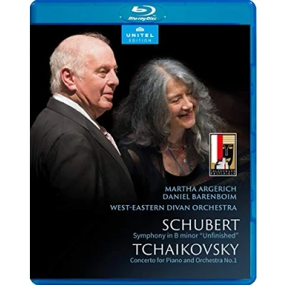 Immagine di Tchaikovsky: Piano Conerto 1 [Martha Argerich; WestEastern Divan Orchestra; Daniel Barenboim] [Unitel Edition: 802104]