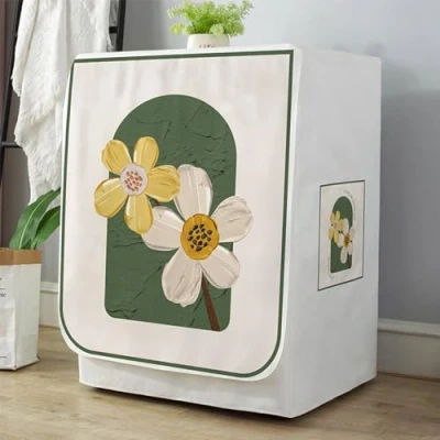 Immagine di Copri Lavatrice Esterni, Coprilavatrice da Interno, Asciugatrice Slim, Asciugatrice, Copertura per Esterno, Esterno 60x60x85cm D