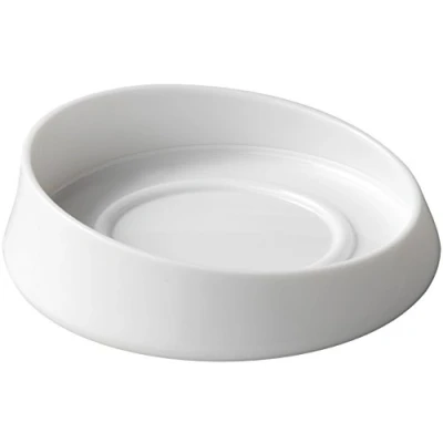 Immagine di GEDY Flou Portasapone Bagno Bianco, Misure e peso prodotto: 4X13,8X12,5 CM &amp; 0,135 KG, Porta Sapone Solido Realizzato in Resina Termoplastica, Design R&amp;S Gedy, 2 Anni di Garanzia