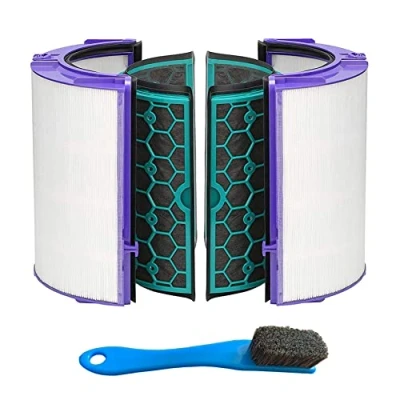 Immagine di LRFDRESS Filtro HEPA di ricambio per Dyson HP04 TP04 DP04 TP05 DP05 purificatore d&#039;aria Sigillato a due stadi Sistema filtraggio 360 Ventola Pure Cool e carbone attivo