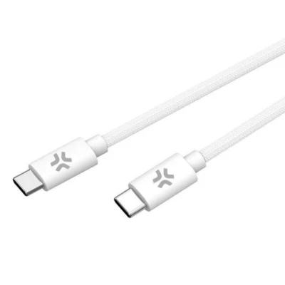 Immagine di Celly USBCUSBCCOTTWH cavo USB 1,5 m C Bianco