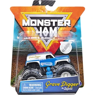 Immagine di MONSTER JAM Veicolo in Scala 1:64 Grave Digger The Legend