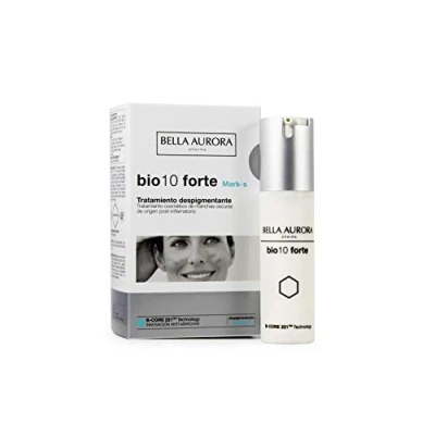 Immagine di BELLA AURORA Bio10 Forte Mark s 30 ml, Trattamento Depigmentante, per Macchie Scure di Origine Post Infiammatoria, con Tecnologia B CORE221, Elimina e Previene