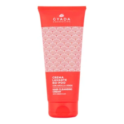 Immagine di GYADA COSMETICS, Crema Lavante No Poo Modellante Ricci, per Capelli Ricci ad Azione Detergente, Purificante, Elasticizzante e Anticrespo, a Base di Argilla Verde Linfa Vite, 200 ml