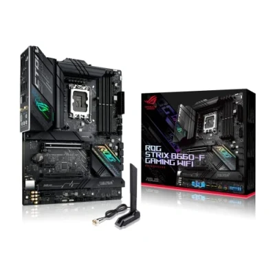 Immagine di Asus Rog Strix B660 F Gaming Wifi Scheda Madre Atx, Intel B660, Lga1700, Ddr5, Pci 5.0, Lan 2.5Gb, 6, Supremefx 7.1 Surround, Usb 3.2 Gen 2 x 2, Armoury Crate, Nero