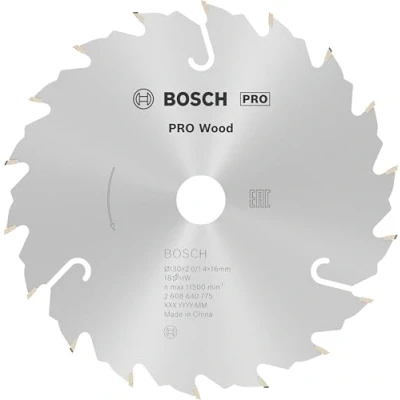 Immagine di Bosch Accessories Standard for Wood Speed 2608640775 Lama circolare in metallo duro 130 x 16 2.2 mm Numero di denti: 18 1 pz.