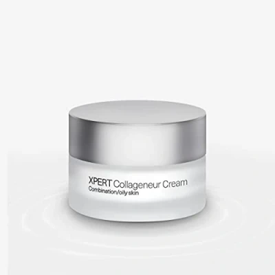 Immagine di Singuladerm Crema Viso Idratante Pelle Normale/Secca 50 ml Attiva la Produzione di Collagene, Elastina e Acido Ialuronico Trattamento Anti Aging Antirughe XPERT Collageneur