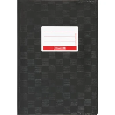 Immagine di Baier &amp; Schneider Copertina per libri e quaderni, formato A5, 15,5 x 22,0 cm, colore: Nero