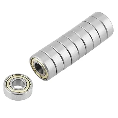 Immagine di 10 Pezzi/set 440C 696ZZ Cuscinetti a Sfera in Acciaio Inossidabile per con Scanalature Profonde 6x15x5mm