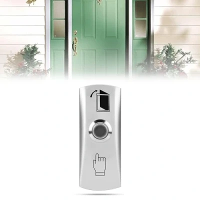 Immagine di Interruttore a Pulsante Apriporta, della Porta Di Uscita, Sistema Controllo Accessi alla Sblocco Cablato per Apriporta Automatico (AD 01A)