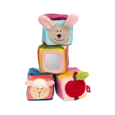 Immagine di Sigikid Cube Mädchen e Jungen Giocattolo per Bambini, Singolo, Colore Set di Dadi, Small, 42782