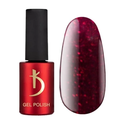 Immagine di Kodi Professional Smalto Semipermanente SH220 Sparkle Marsala Gel Nail Polish UV LED 7ml Unghie di Lunga Durata Brilliante