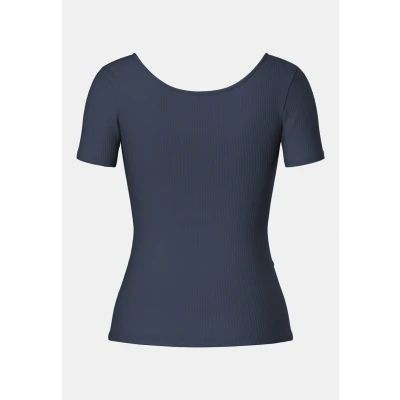 Immagine di PIECES Pckitte SS Top Noos BC T Shirt, Ombre Blu, S Donna