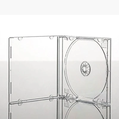 Immagine di Vision Media custodia CD singola trasparente 10.4mm x10