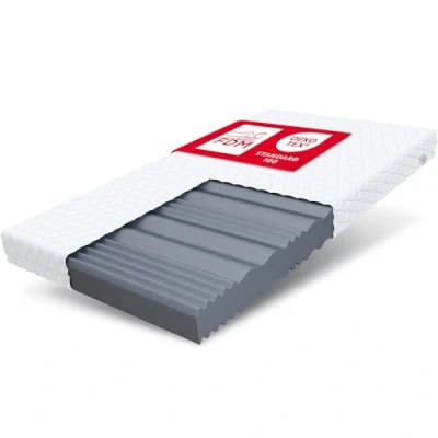 Immagine di FDM Comfort MAX PLUS Materasso Matrimoniale 140x200 cm Schiuma di Memoria Alto 24 Grado Rigidità H3 a Due Lati 7 Zone Rivestimento Lavabile OEKO TEX Anallergic