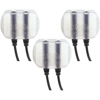 Immagine di RØDE invisiLav (Pacchetto da 3) Supporto trasparente per microfoni Lavalier, pacchetto 3