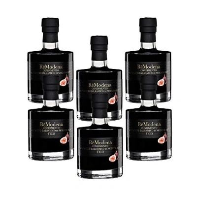 Immagine di OFFERTA_ 6 Bottiglie di Re Modena Condimento all&#039;&quot; Aceto Balsamico Igp&quot; Fico