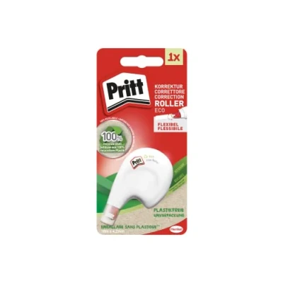 Immagine di Pritt Correttore a nastro ad applicazione laterale, Eco flex roller, 1 pezzo, 4,2mm x 10m