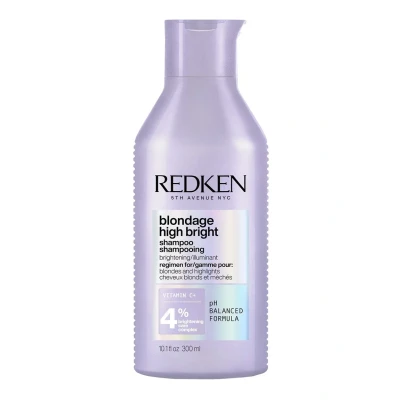 Immagine di Redken Blondage High Bright Shampoo d&#039;argento 300 ml