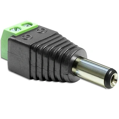 Immagine di DELOCK CONECTOR JACK DC 1.3 X 3.5 MM MALE TERMINAL BLOCK 2 PIN