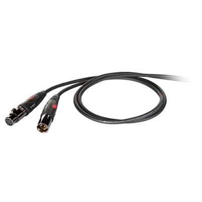 Immagine di Proel DHG240LU10 Cavo professionale bilanciato con connettori Cannon XLR 3F Femmina a 3P Maschio Lunghezza 10 metri, Nero