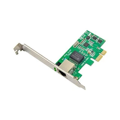 Immagine di H&amp;D Hyaline&amp;Dora MEO Single Port PCIe to RJ45 Gigabit Ethernet NIC Card 1000M pci Express Network RTL8168E chipset LAN e