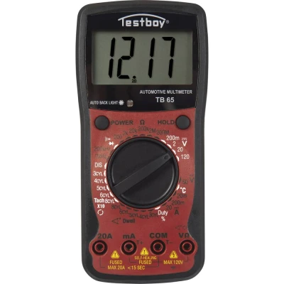 Immagine di Testboy TB 65 Multimetro portatile digitale Display (Counts): 1999