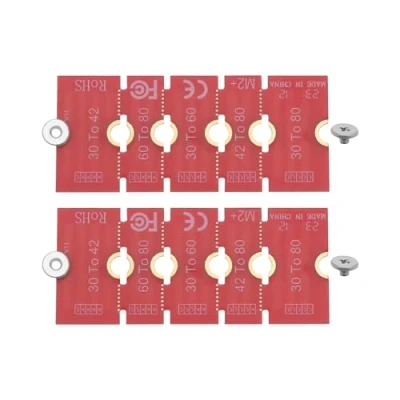 Immagine di YINETTECH Adattatore Rack M2 M2PLUS NGFF NVME 2230 2242 2260 2280 Trasmissione Estesa Cambiamento Lungo Dimensioni M.2 U.2 M3 M.3 SSD Trasferimento Esteso
