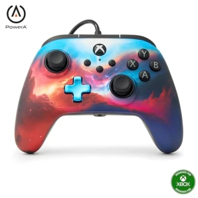 Immagine di PowerA controller cablato Advantage per Xbox serie XS, gamepad, videogiochi, giochi, USB C, compatibile con One, licenza ufficiale Epoch Anomaly