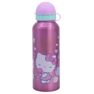 Immagine di Hello Kitty Borraccia riutilizzabile per bambini, in alluminio, 530 ml