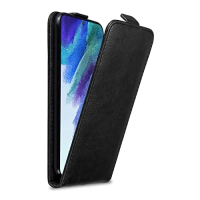 Immagine di Cadorabo Custodia compatibile con Samsung Galaxy S22 PLUS in NERO DI NOTTE Protezione Stile Flip Chiusura Magnetica Case Cover Wallet Book Etui