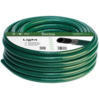 Immagine di Vartco Light Tubo flessibile per acqua a 3 strati, in poliestere, resistente ai raggi UV, 25 bar (3/4&quot; 10m)