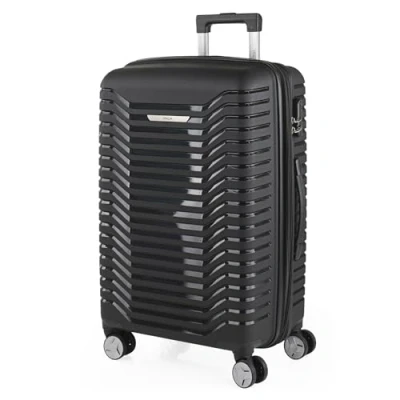 Immagine di ITACA Valigia Media da Viaggio Rigide. Trolley Medio con 4 Ruote Materiale PP Rigida in Offerta Resistente e Super Leggero Robusta 20 kg TSA, Nero
