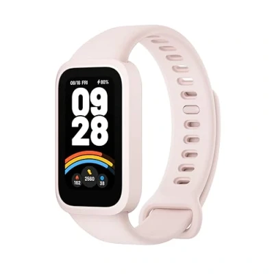 Immagine di Xiaomi Smart Band 9 Activity Tracker, Durata fino a 18 giorni, Display TFT da 3,7 cm (1,47 pollici), 60 Hz, 5 ATM, App Mi Fitness, Rosa (versione ES), rosa, 45,90 x 26,94 9,99 mm, Colore: rosa.,