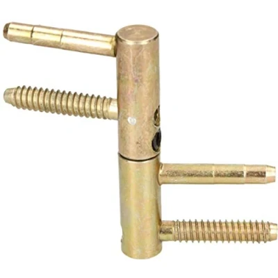 Immagine di KOTARBAU Nastro per foratura 14/16/20 mm, in ottone, universale, porta di casa, robusto, con testa cilindrica regolabile (14 mm), oro