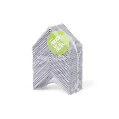 Immagine di Alberts 330316 Squadretta di giunzione, zincata con procedimento Sendzimir, 50 x 40 mm / 25 pz