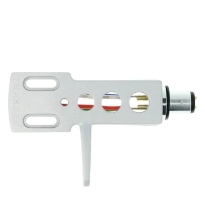 Immagine di THAKKER HS 10 portatestina in Alluminio Argento Connessione a baionetta SME Cavi Inclusi Aluminium Headshell